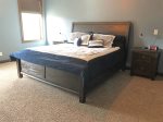 Master bedroom with king bed 
